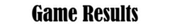 Report Game Results